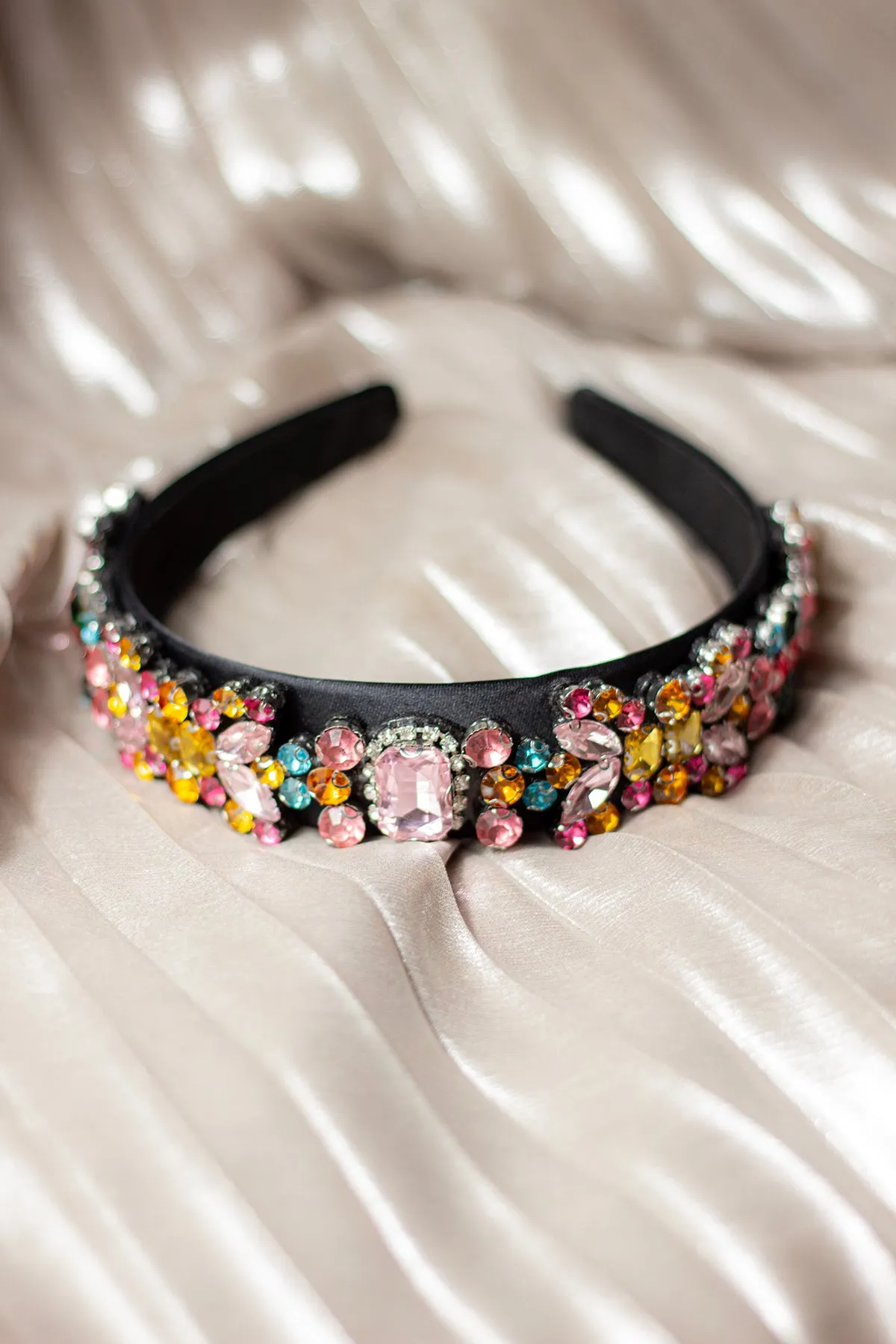 Gem Detailed Floral Headband