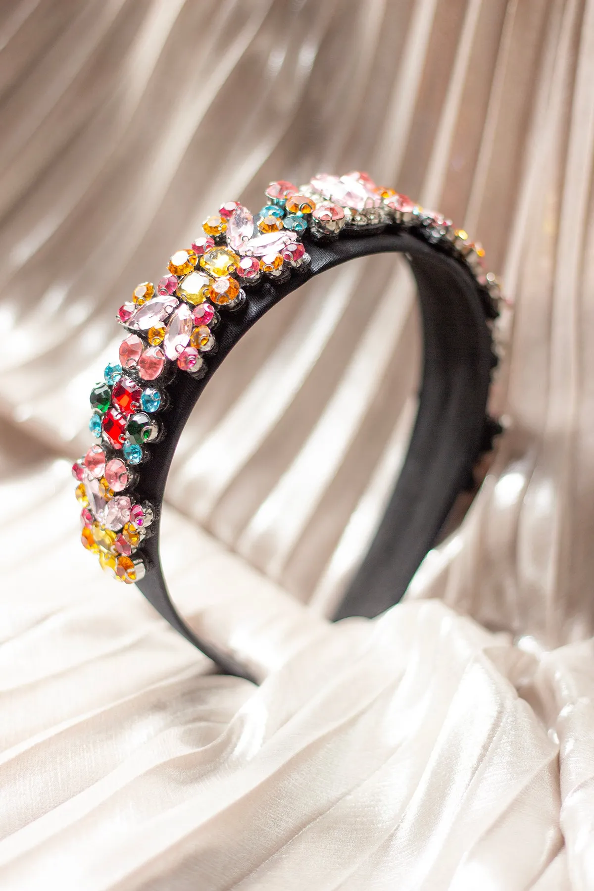 Gem Detailed Floral Headband