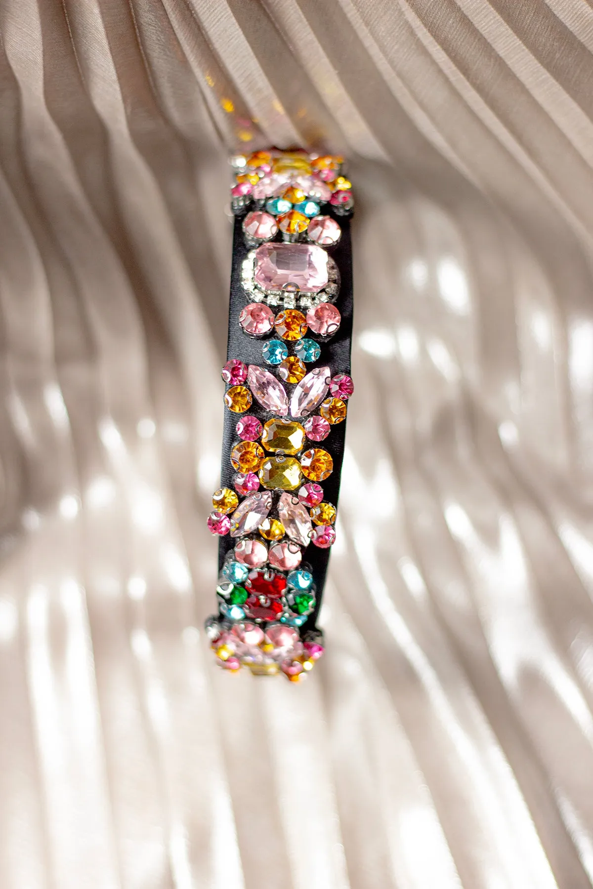 Gem Detailed Floral Headband