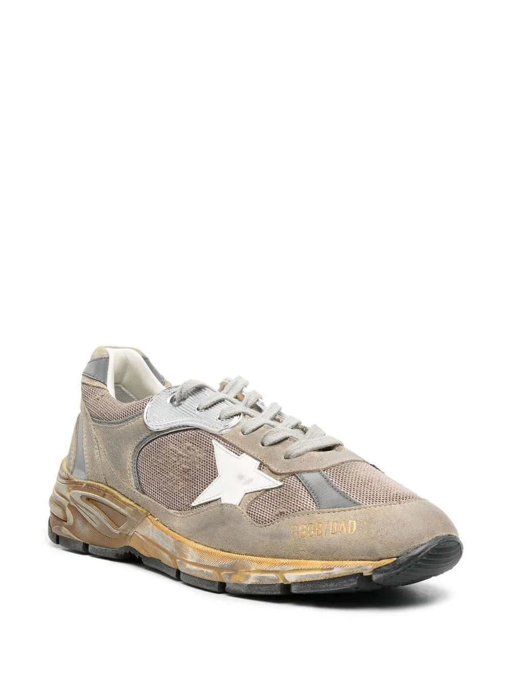Golden Goose Dad-Star Grey Chunky Sneakers