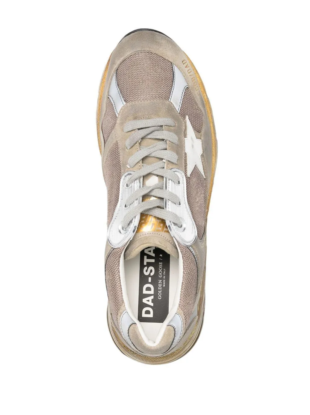 Golden Goose Dad-Star Grey Chunky Sneakers