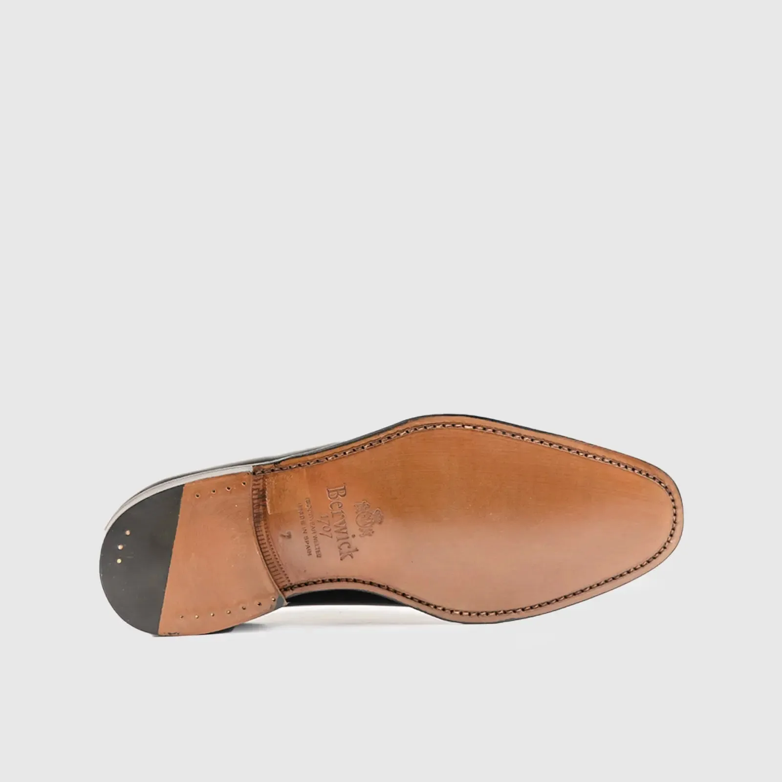 Goodyear Welt Plain Toe Oxfords 5216 Black Patent