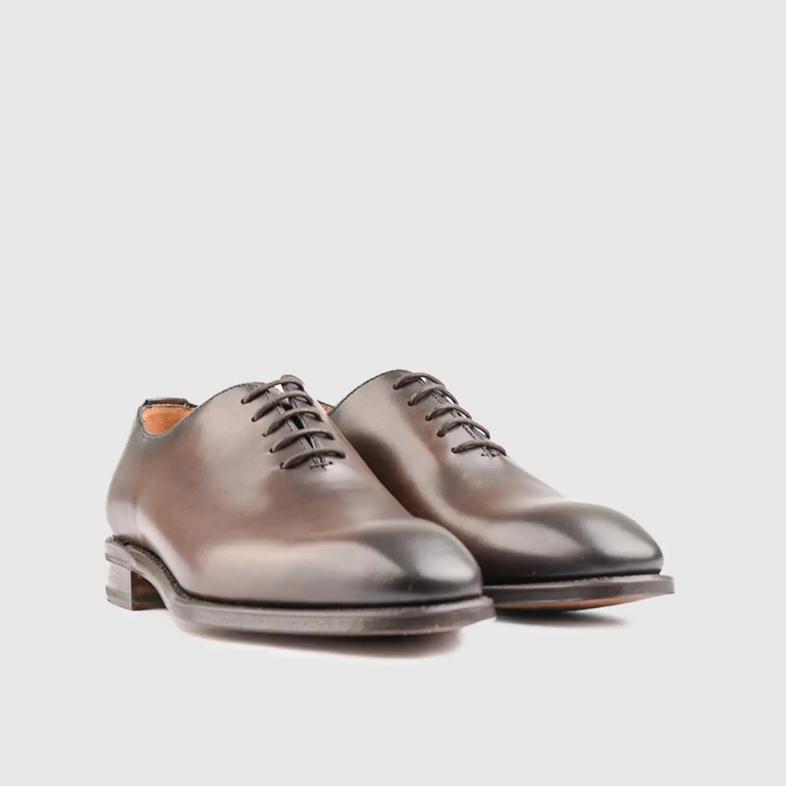 Goodyear Welt Plain Toe Oxfords 5216 Brown