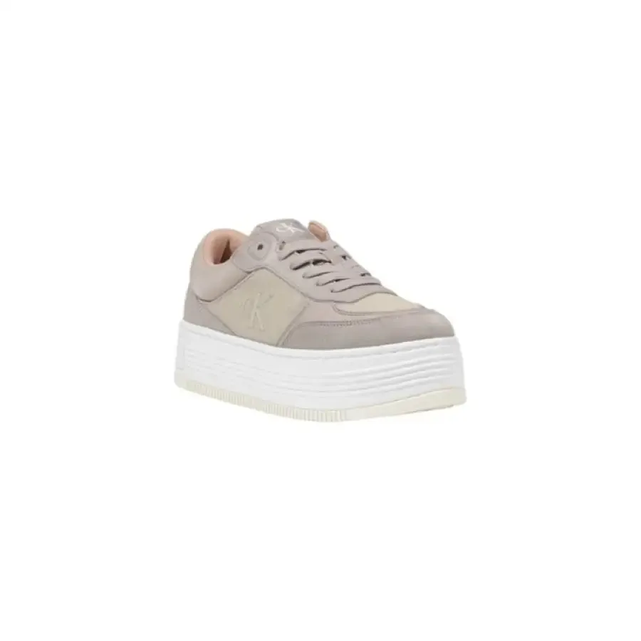 Gray Platform Sneaker
