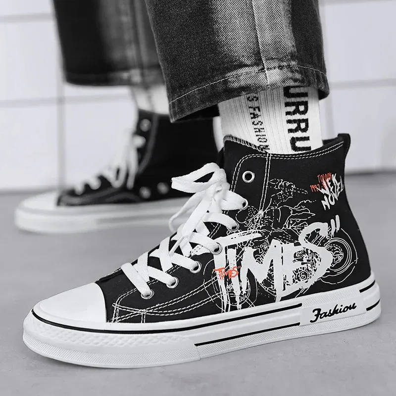 High Top Casual Breathable Platform Chunky Sneakers