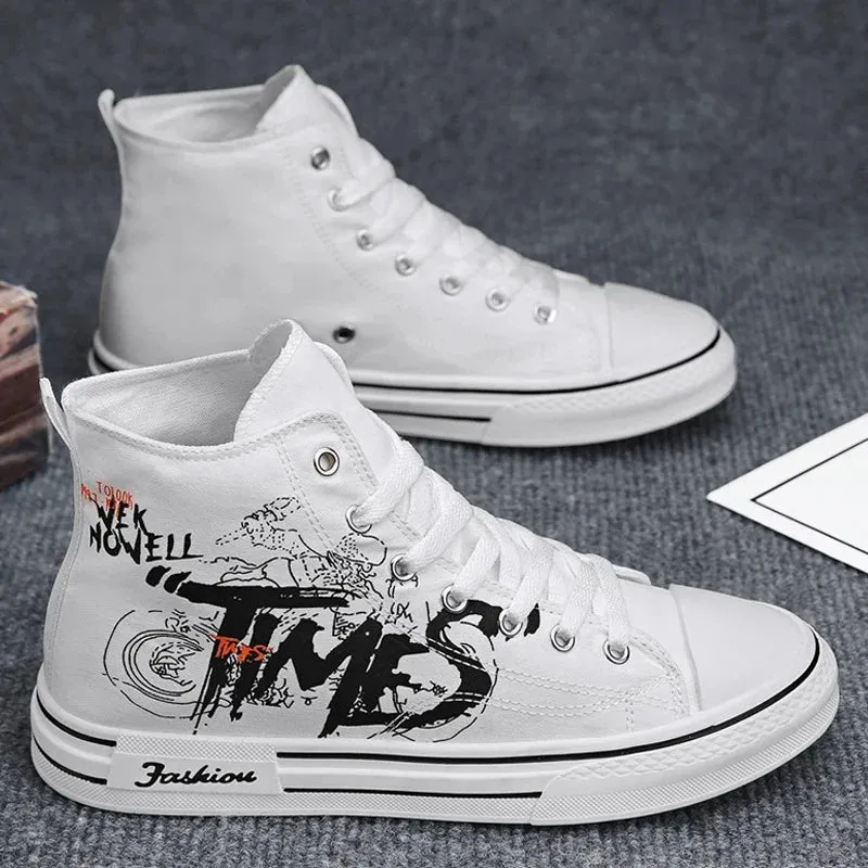 High Top Casual Breathable Platform Chunky Sneakers