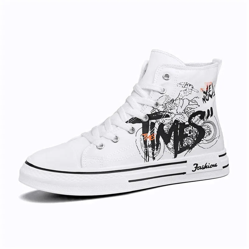 High Top Casual Breathable Platform Chunky Sneakers