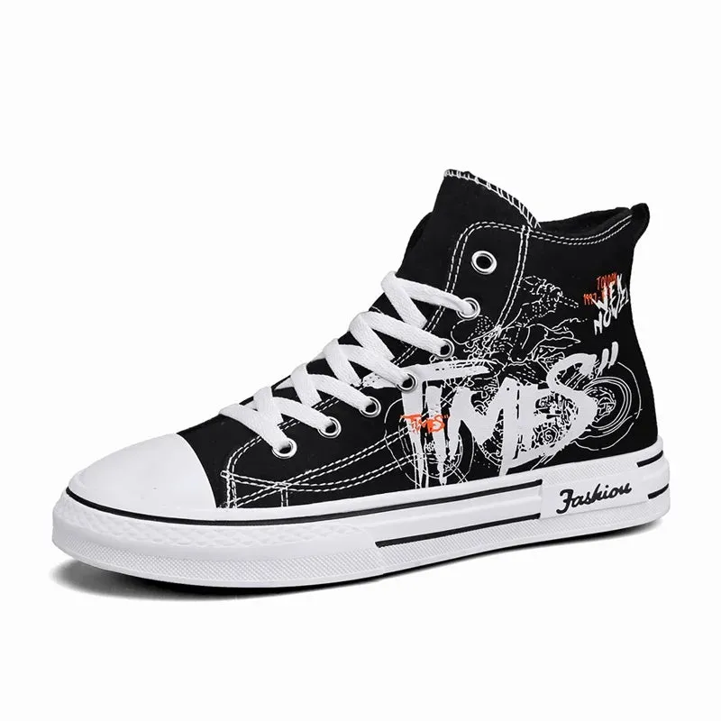 High Top Casual Breathable Platform Chunky Sneakers