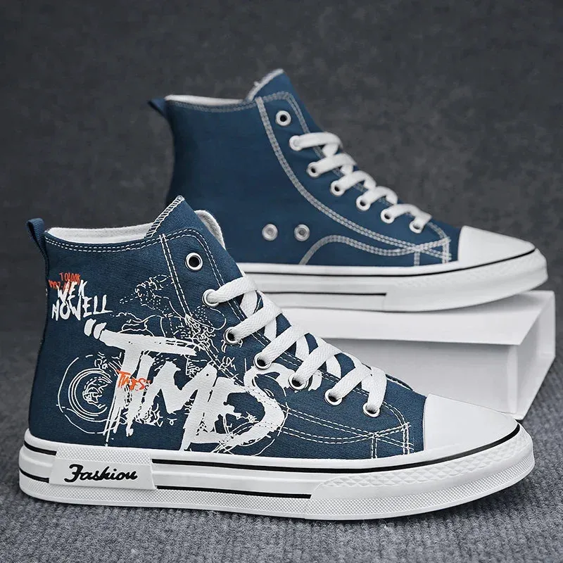 High Top Casual Breathable Platform Chunky Sneakers