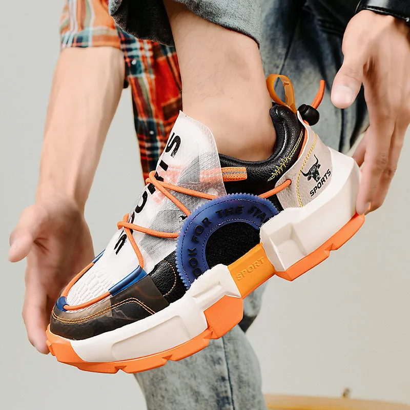 Hot in Stylish Lover Rubber Platform Shoes Sneakers