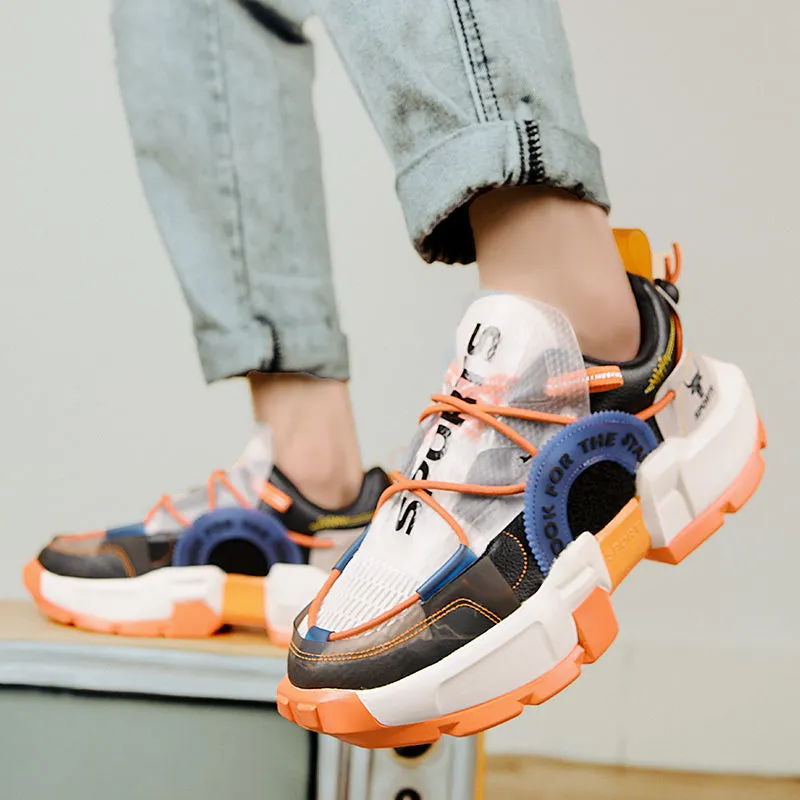 Hot in Stylish Lover Rubber Platform Shoes Sneakers