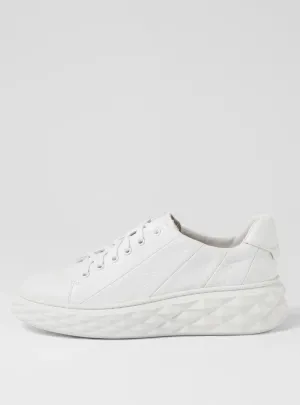 Irisa - White Leather Sneakers