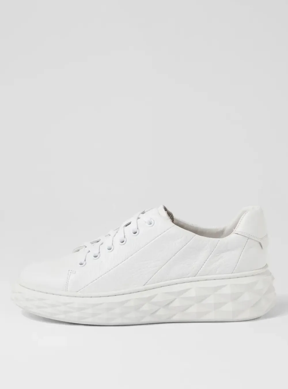 Irisa - White Leather Sneakers