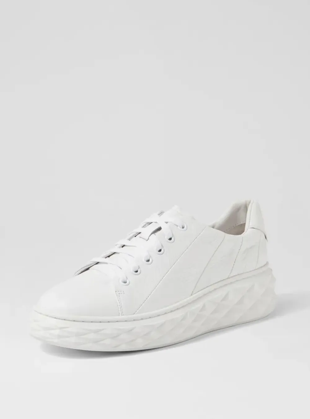 Irisa - White Leather Sneakers