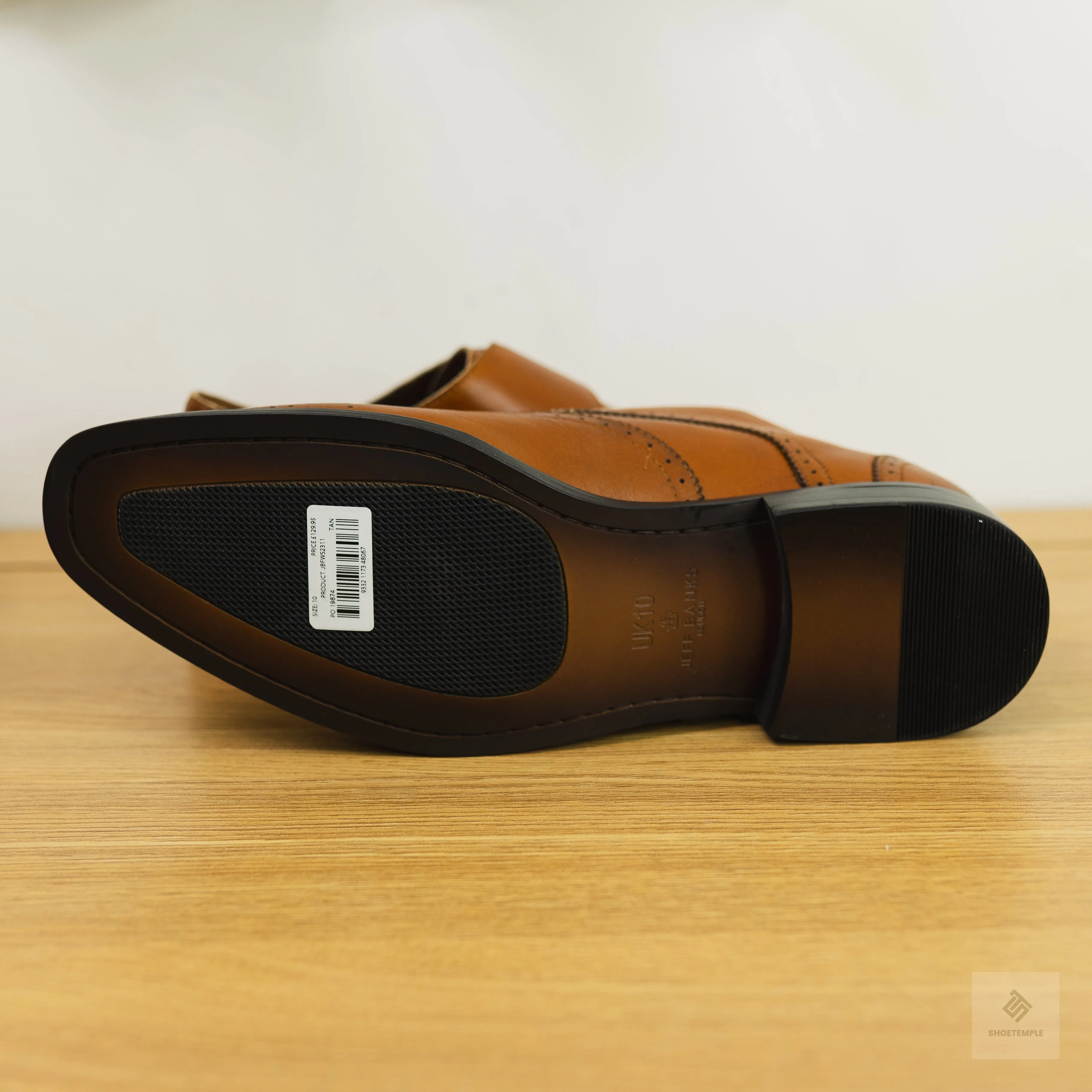 Jeff Banks Single Monk Strap Shoes
