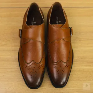 Jeff Banks Single Monk Strap Shoes