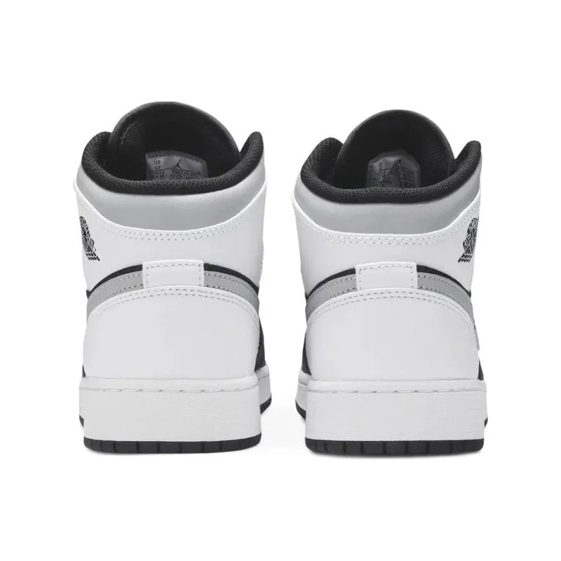 Jordan 1 Mid White Shadow (GS)
