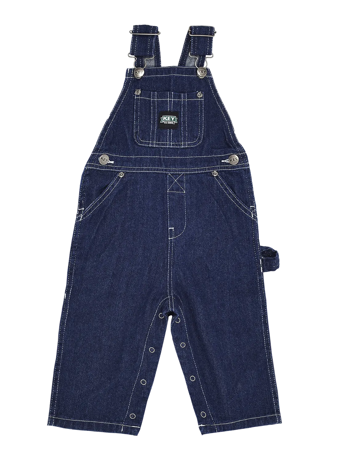 Key baby size coverall jeans