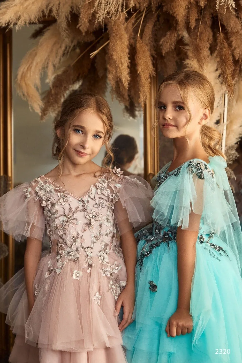 L2320 Tiffany Hi Low Prom Dress