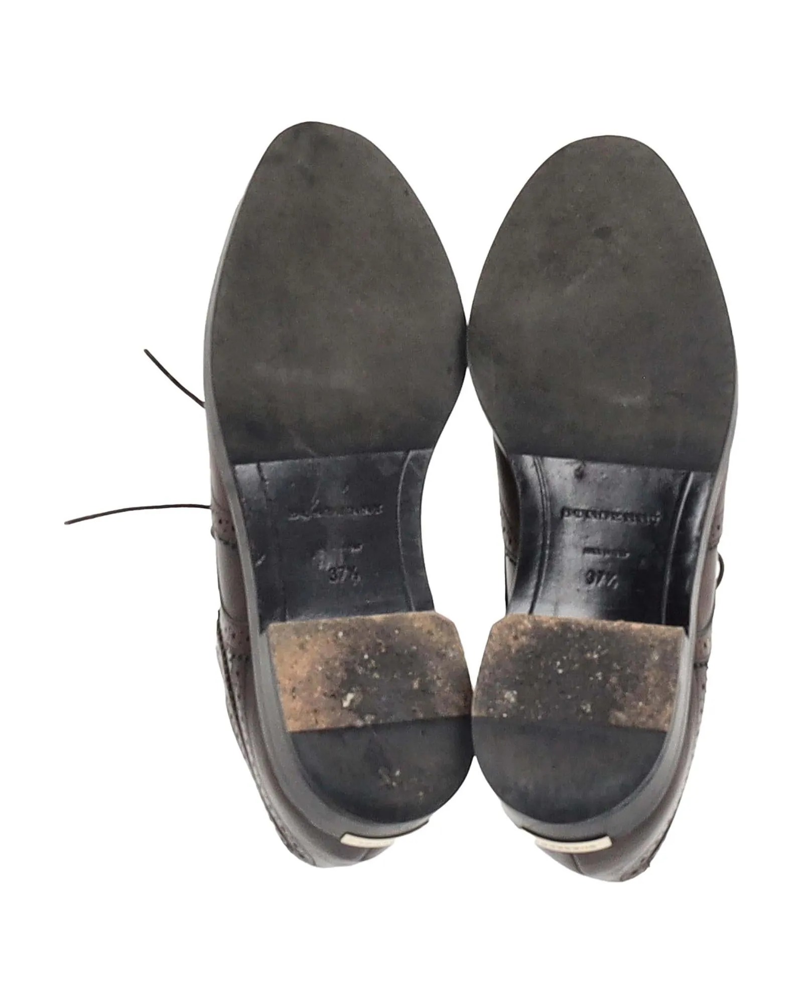 Leather Wingtip Oxfords