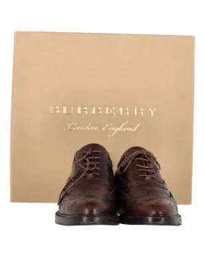 Leather Wingtip Oxfords