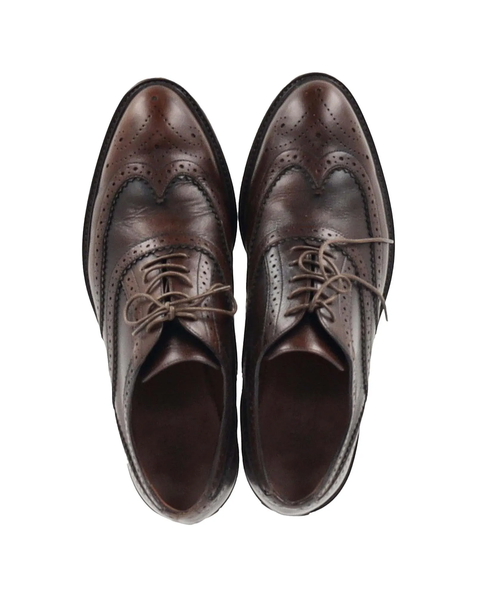 Leather Wingtip Oxfords