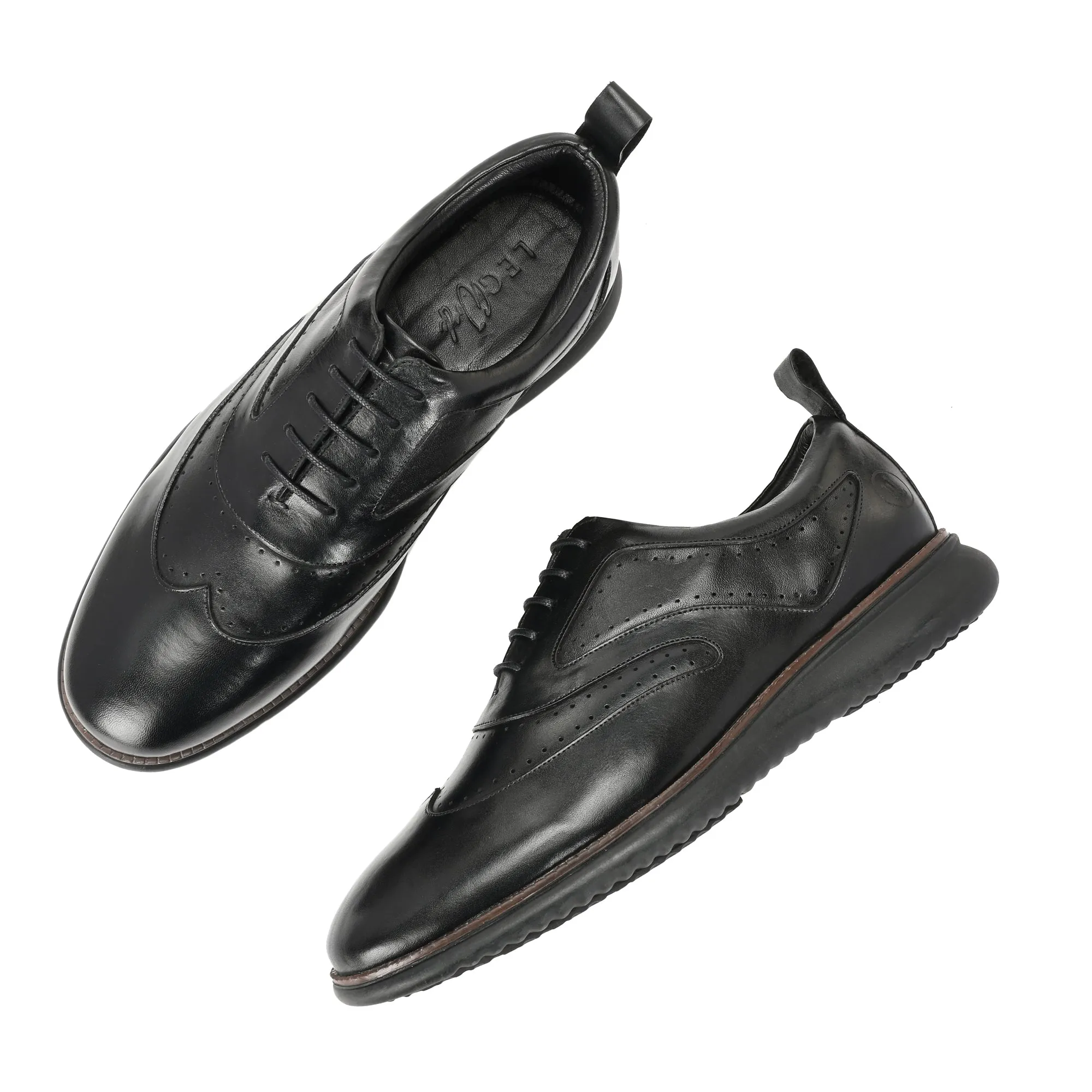 Legwork Classico Brogue 2.0 Black – Extralight Edition