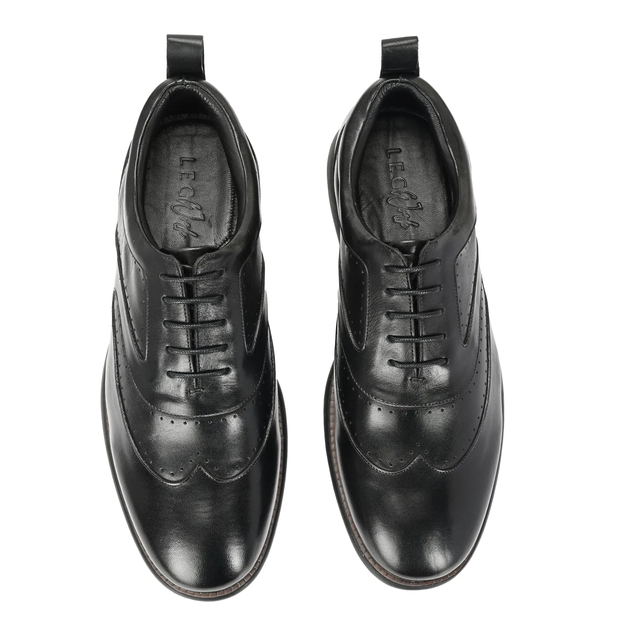 Legwork Classico Brogue 2.0 Black – Extralight Edition