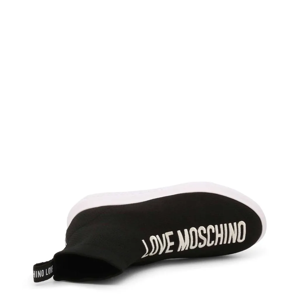 Logo High Top Sock Sneakers