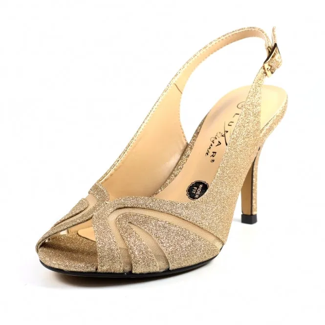 Lunar Sariyah sandal  gold