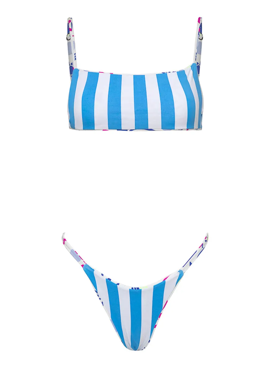 Maaji Venice Beach Micro Midi Regular Rise Single Strap Bikini Bottom