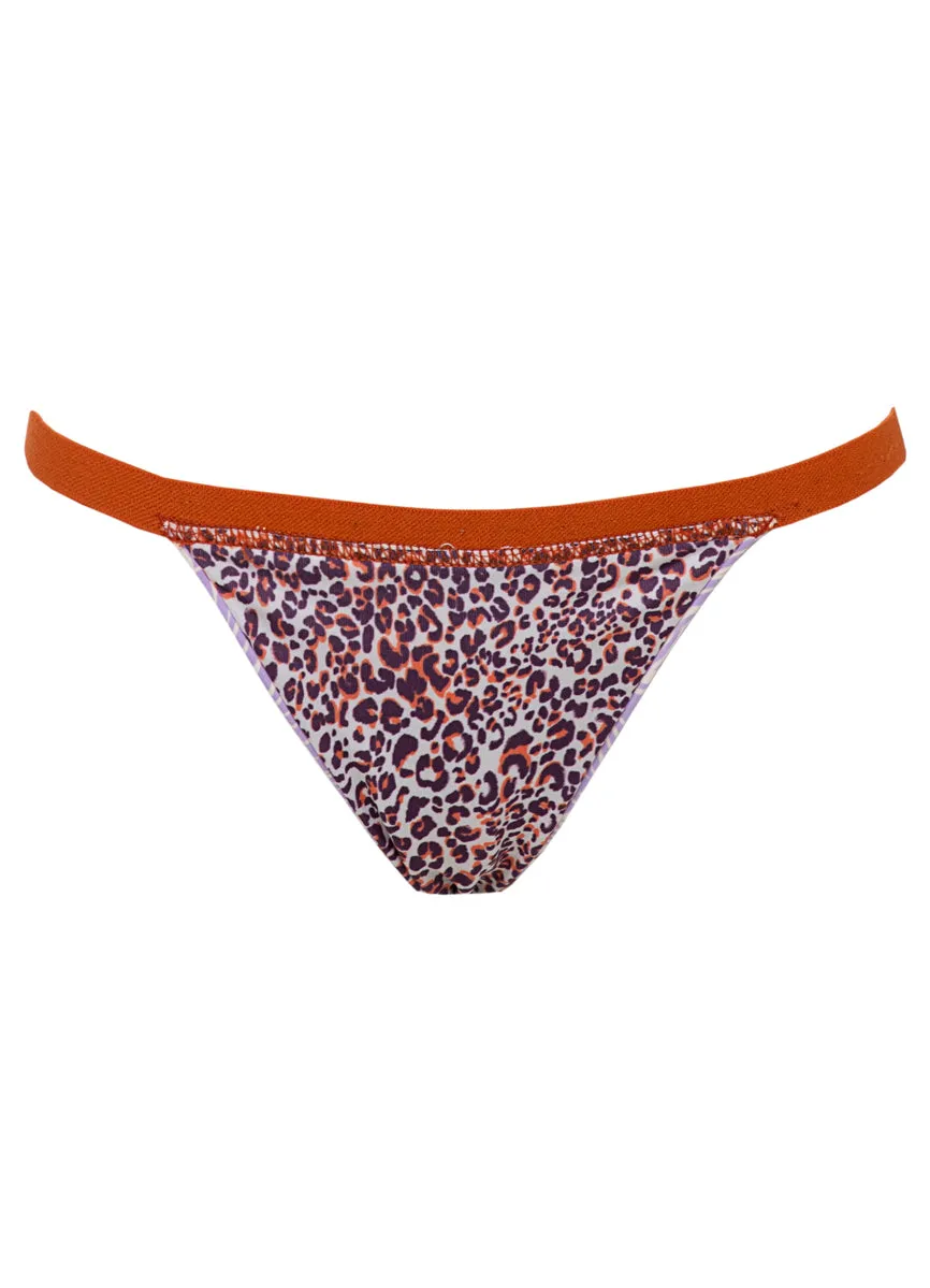 Maaji Wisteria Bloom Noah Regular Rise Single Strap Bikini Bottom
