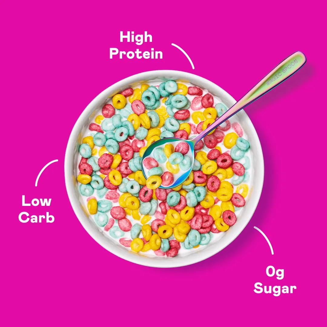 Magic Spoon Fruity Grain-Free Breakfast Cereal, 7 oz Box
