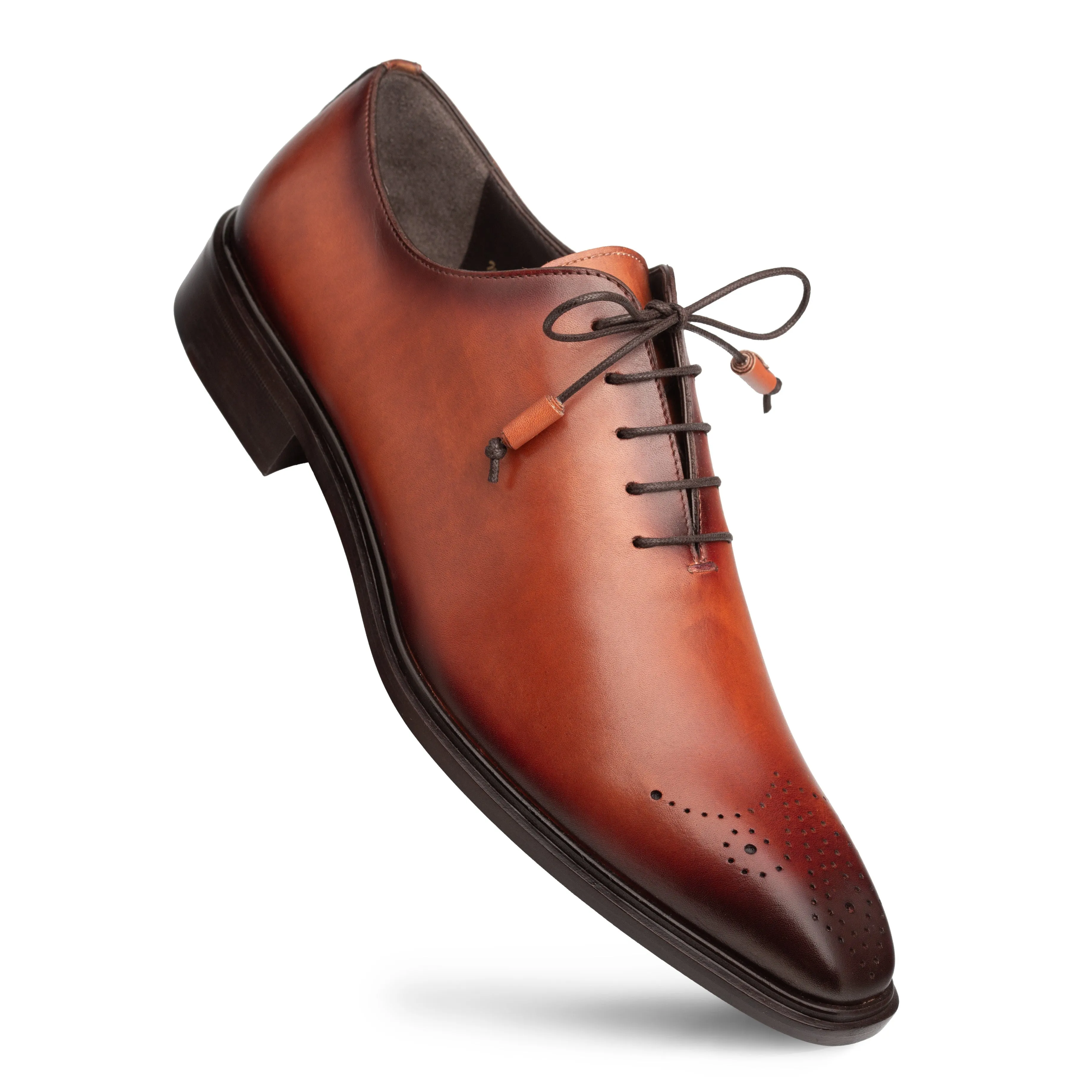 Medallion Toe Calf Oxford