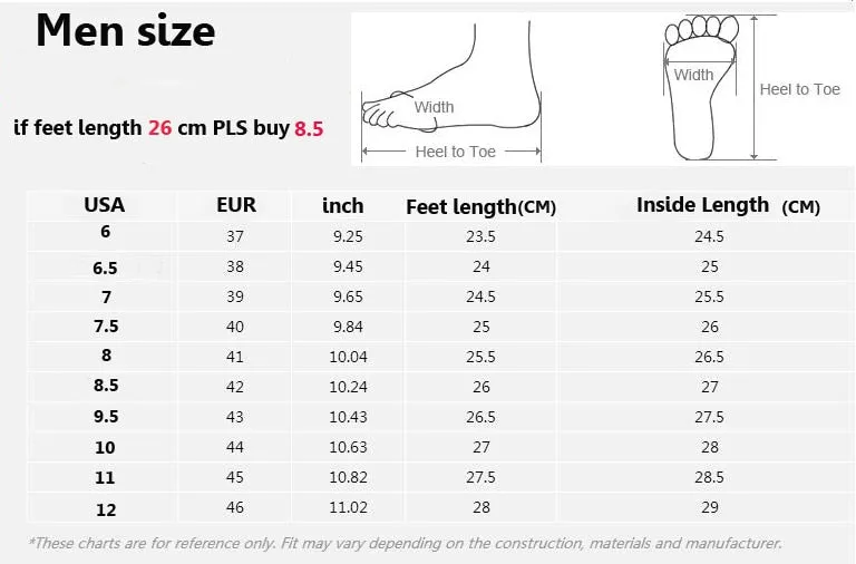 Men casual shoes hip hop sneakers flat board shoes