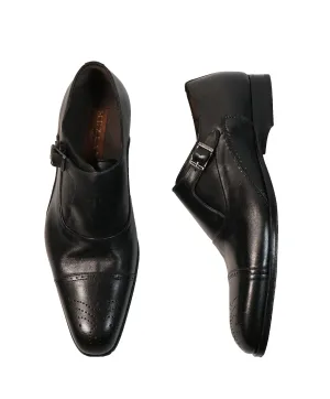 MEZLAN - Single Cutaway Monk Strap Loafers - 10
