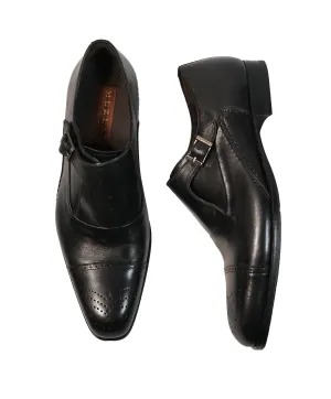 MEZLAN - Single Cutaway Monk Strap Loafers - 8.5