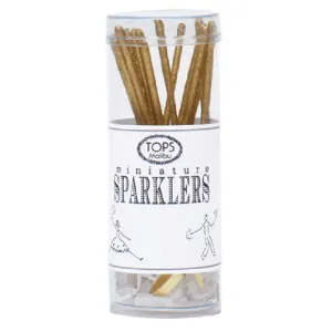 Mini Party Sparklers Gold (12 pc.)