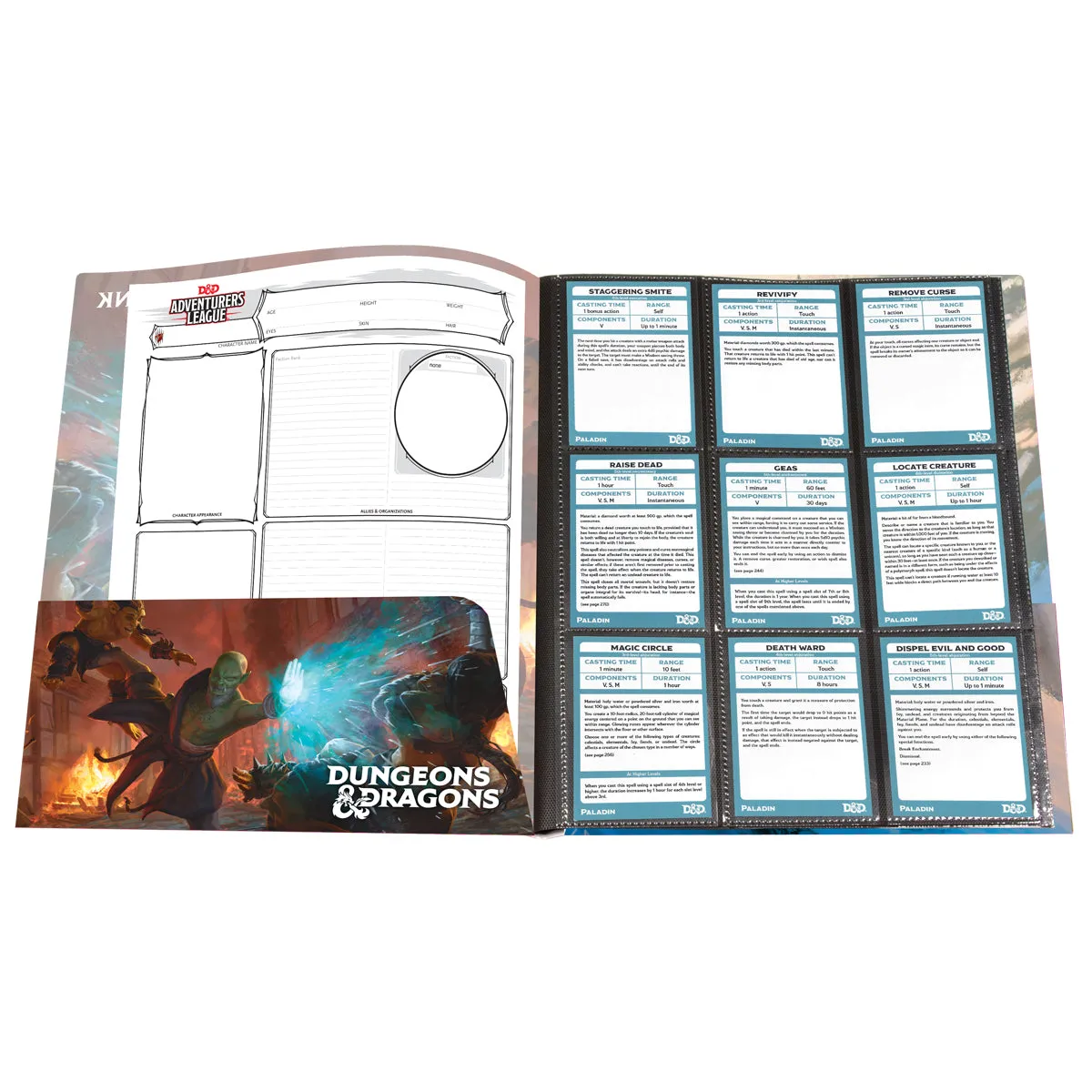 Monk - Class Folio with Stickers for Dungeons & Dragons