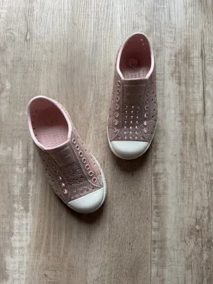 Natives Pink Sparkly Shoes
