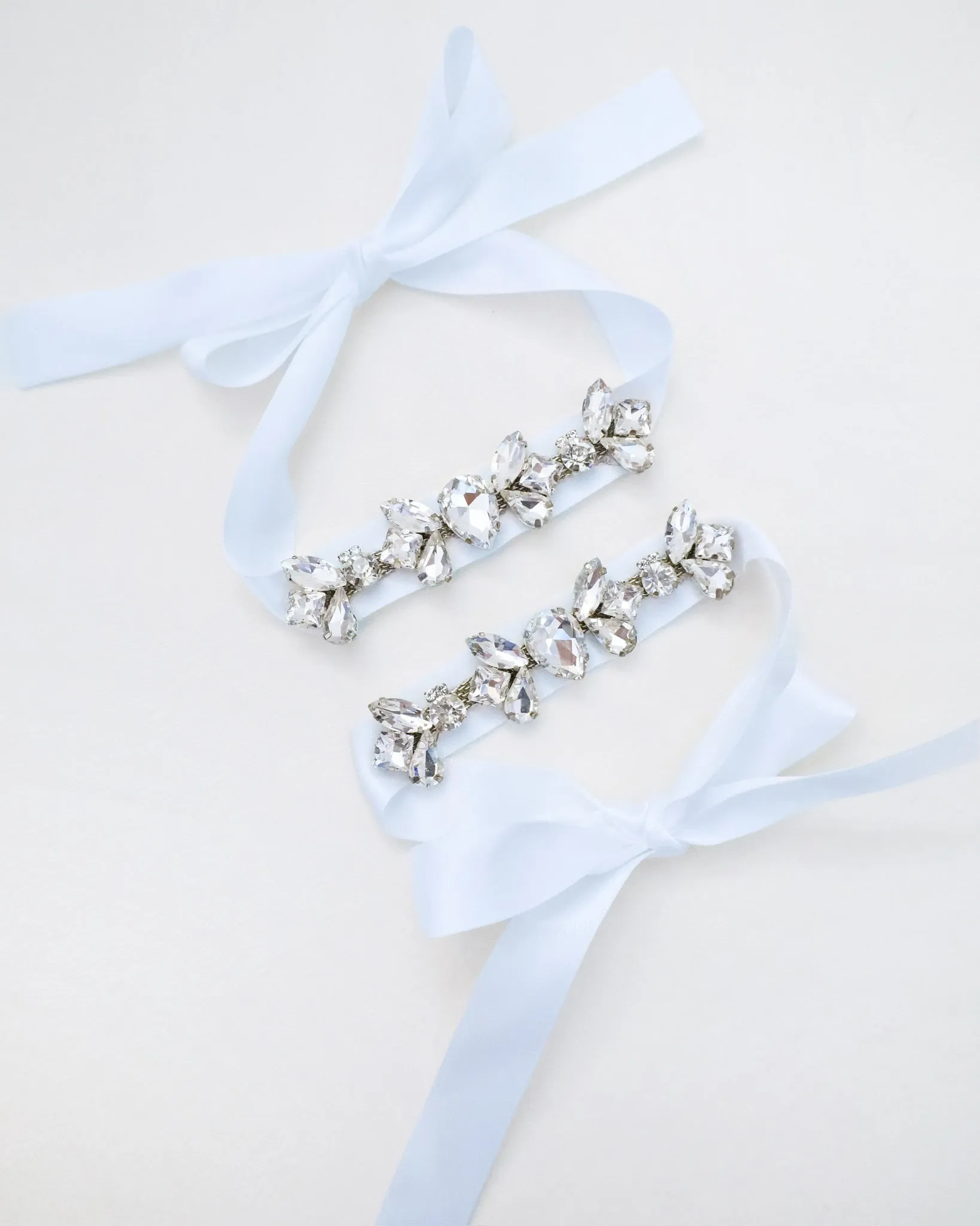 Navette Rhinestones Ankle Straps