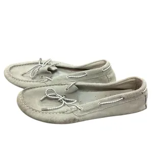 NEROGIARDINI(#161) LEATHER FLATS  SIZE 9.5