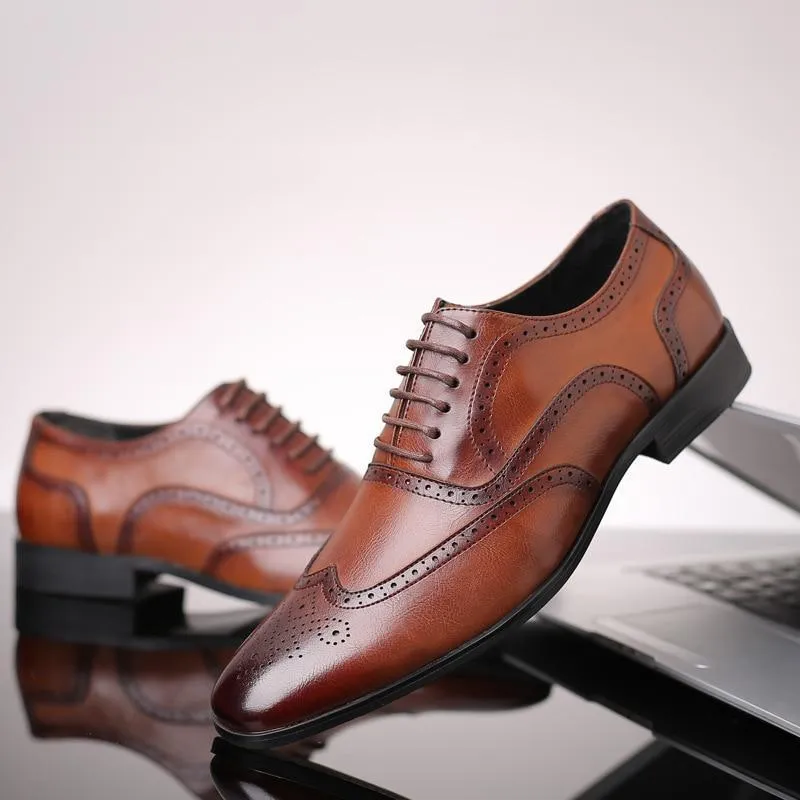 New Mens Wear Premium Design Quality Oxford Formal Shoes-Unique And Classy