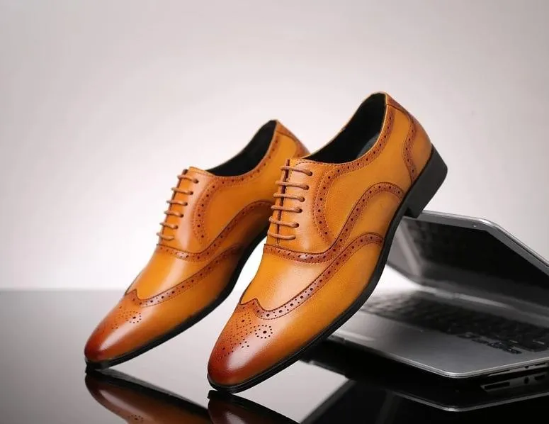 New Mens Wear Premium Design Quality Oxford Formal Shoes-Unique And Classy
