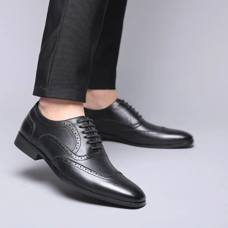 New Mens Wear Premium Design Quality Oxford Formal Shoes-Unique And Classy