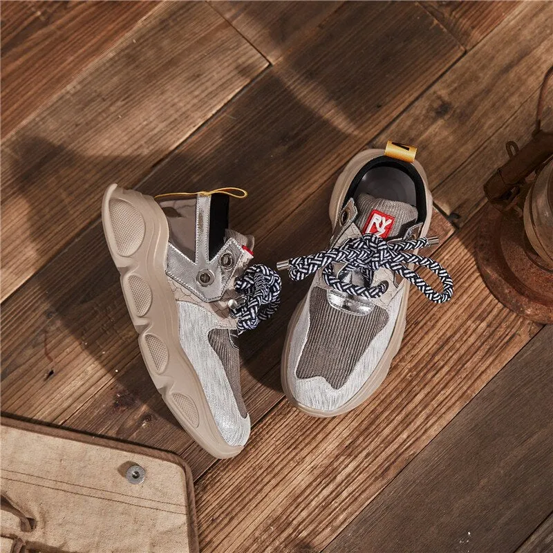 New Style Chunky Sneakers Platform Women Sneaker Fashion Street Style Woman Trainers Shoes Ladies Footwear