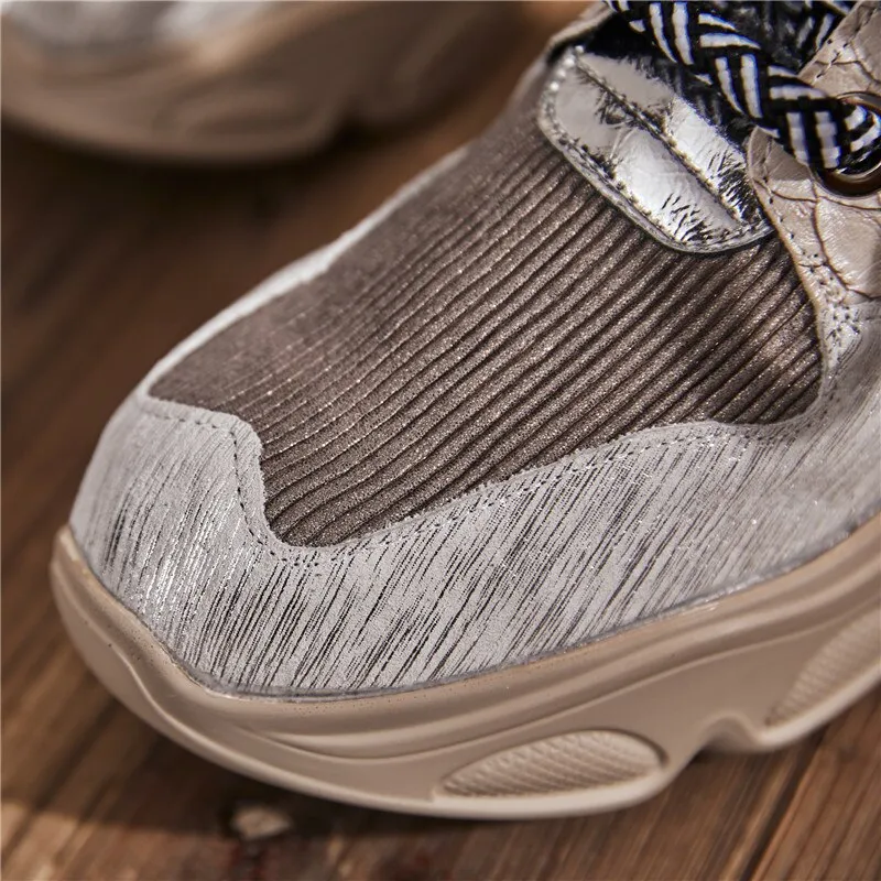 New Style Chunky Sneakers Platform Women Sneaker Fashion Street Style Woman Trainers Shoes Ladies Footwear