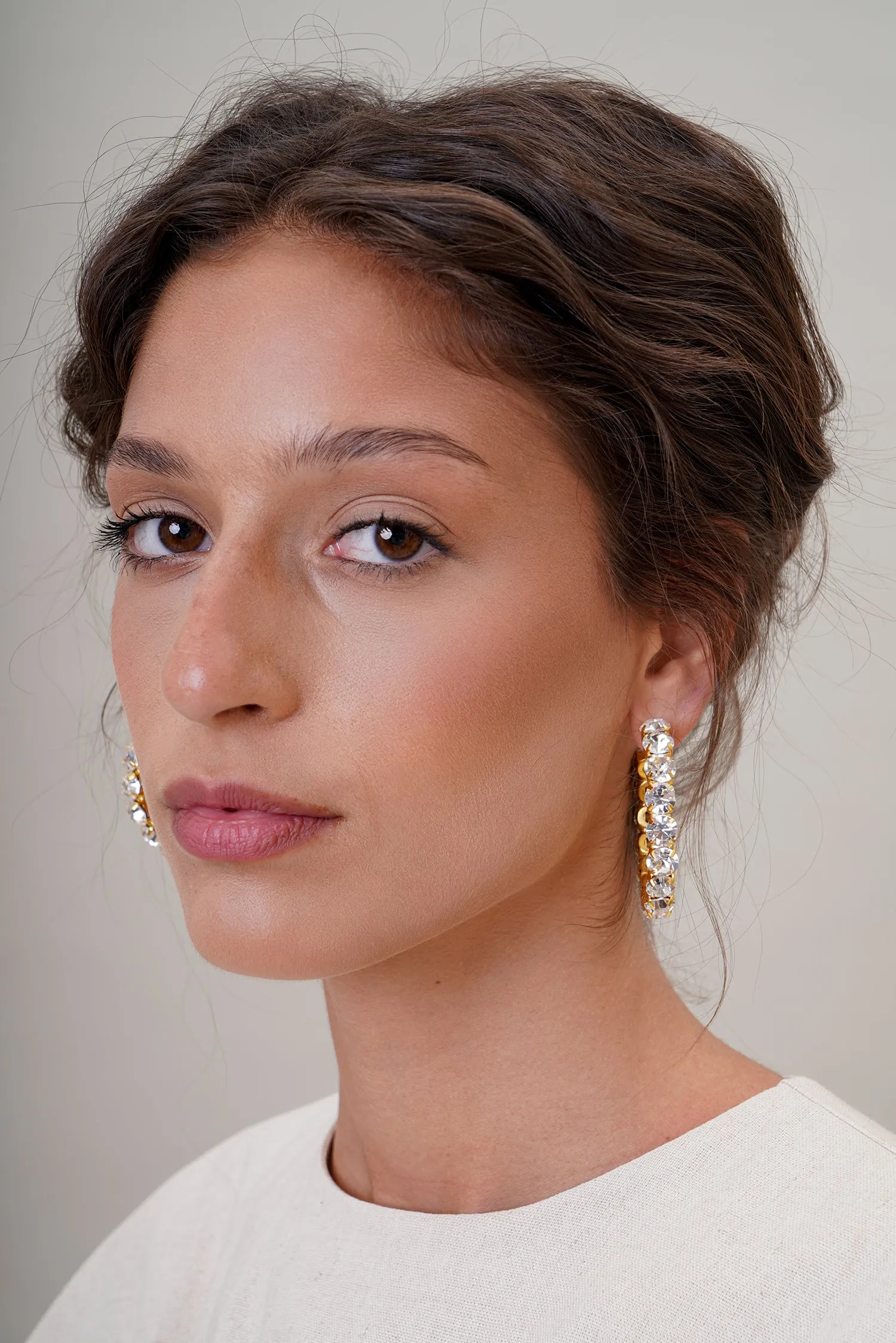 Nuances Brown Earrings
