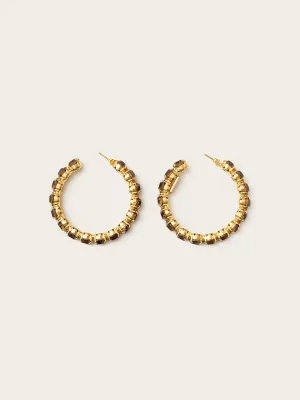 Nuances Brown Earrings