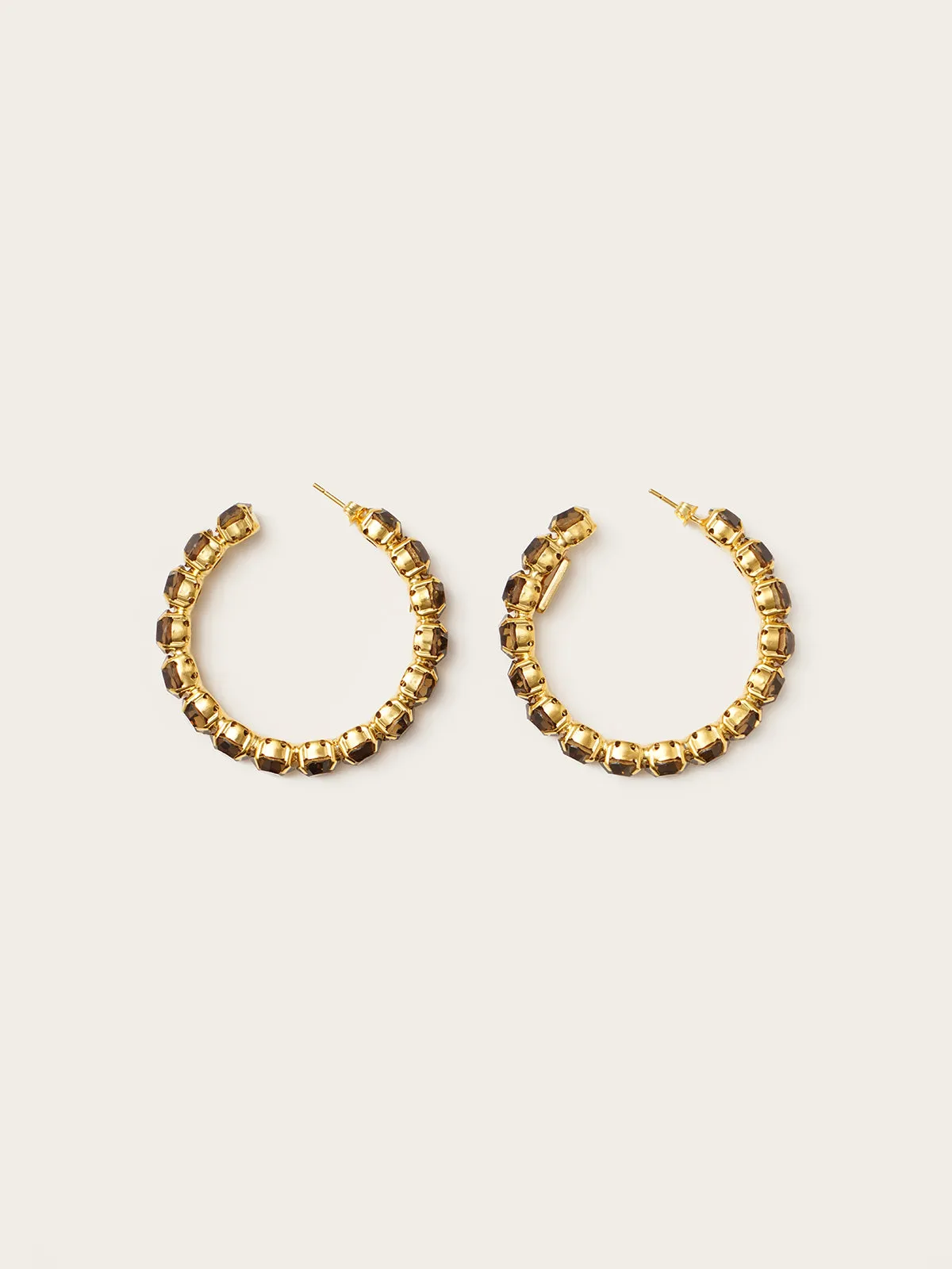 Nuances Brown Earrings
